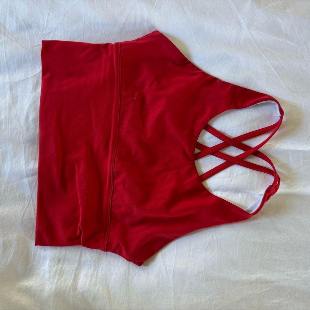 NVGTN Bold Red Sports Bra